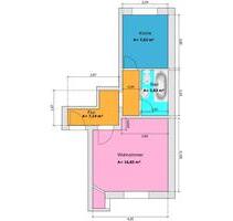 Einraumwohnung mit Einbauküche und Balkon zu vermieten - Mittweida