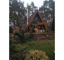 Finnhütte ganzjährig bewohnbar, winterfest - Bad Freienwalde (Oder)