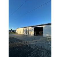 Gewerbehalle kalt mit Büro beheizt mit WC und kleiner Freifläche - Wallenhorst