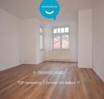 3-Zimmer • Balkon • Bad mit Wanne • Laminat • ruhige Lage • Laminat • nicht warten! - Chemnitz Ebersdorf