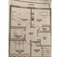 3-Zimmer Wohnung ca.90 qm OG Südbalkon - Übersee