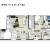 Lichtdurchflutete 4-Zimmerwohnung mit großem Südbalkon - Schwabach
