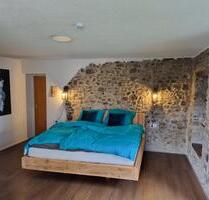 EG-Wohnung 3,5 Zimmer, 105 m2, 2 Eingänge, Garten, Kunst,Holzofen - Grenzach-Wyhlen