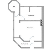 1,5 Zimmer Wohnung in zentraler Lage von Erfurt (ab 01.11.2025)