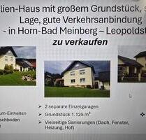 2 Familien-Haus mit großem Grundstück, sehr ruhige Lage - Horn-Bad Meinberg