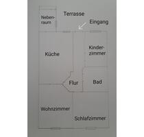 Erdgeschosswohnung 3 ZKB in Beverungen zu vermieten