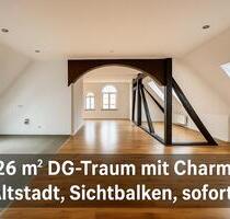 Altstadtjuwel im DG – 126 m² mit Sichtbalken, sofort bezugsfrei - Hessisch Oldendorf
