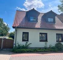 Doppelhaushälfte mit Garten & Nebengebäude in Dabergotz - Märkisch Linden