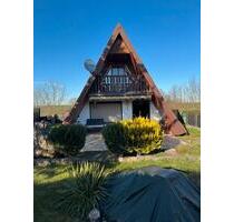 Finnhütte am Mündesee in Dobberzin b. Angermünde - Schwedt (Oder)
