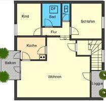 Vollausgestattete 3 Zimmer + Garten + Balkon + Loggia Wixhausen - Darmstadt Arheilgen