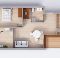 Neubau-Erstbezug: 3-Zimmer-Wohnung mit Süd-Balkon & Tiefgarage - Augsburg Haunstetten-Siebenbrunn