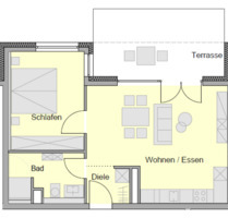 Exklusive 2-Zimmerwohnung auf dem Galgenberg - Aalen Unterkochen
