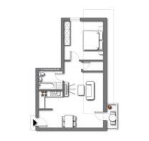 2 Zi. Wohnung zu vermieten - 500,00 EUR Kaltmiete, in Osterhofen (PLZ: 94486)