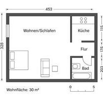 Möbelierte 1-Zi Wohnung in 12159 Friedenau - Berlin Tempelhof-Schöneberg