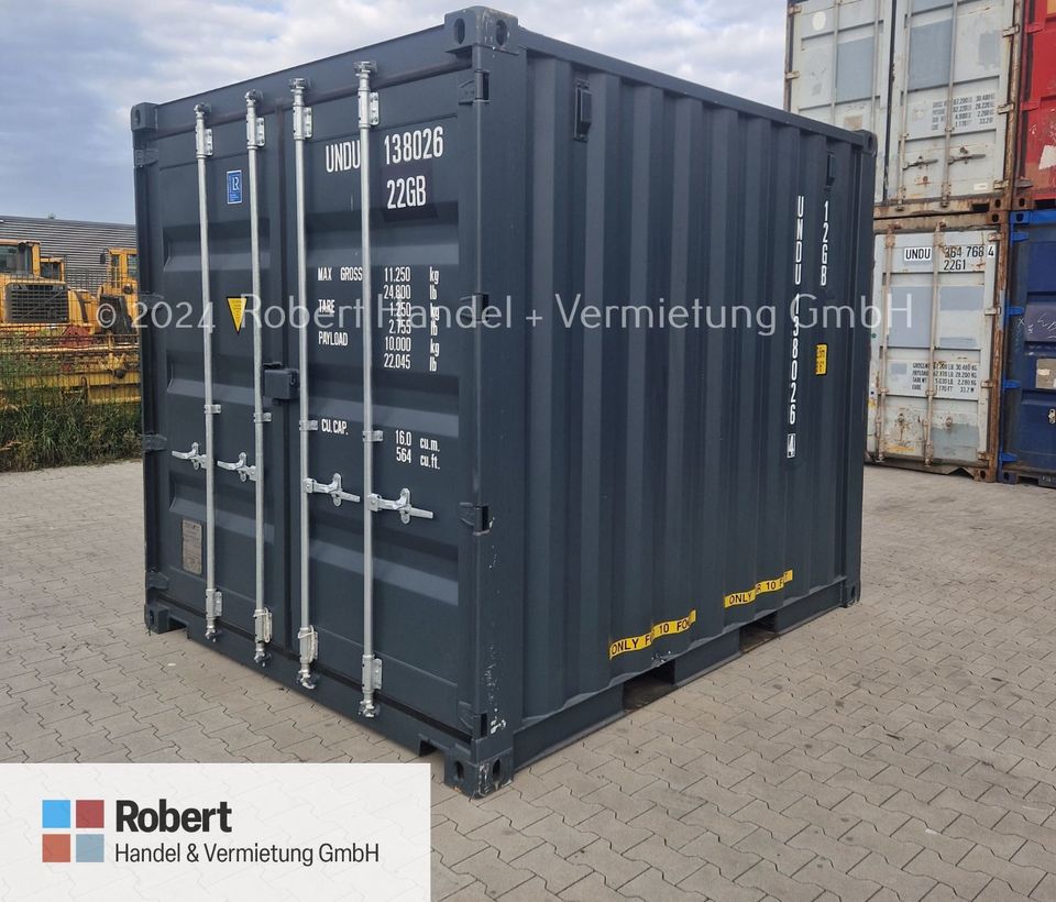 NEU 10 Fuß Lagercontainer, Seecontainer, Container; Baucontainer, Materialcontainer - Münster