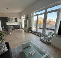 Einzigartige Dachgeschosswohnung mit großem Balkon in Weyhe