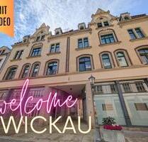 ++ ERSTBEZUG - wohnen Sie im Herzen der Stadt - große 2-Raum Wohnung mit Küche, Balkon & Terrasse ++ - Zwickau