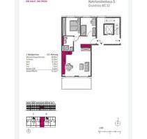 Exklusive 3-Zimmer Neubauwohnung mit Balkon, Energieeffizienz KfW - Hanau