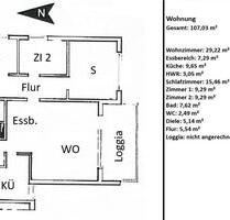 4-Zimmer-Wohnung in Bad Bentheim nähe Schlosspark - ab 01.02.2026