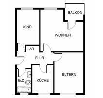 Was will man mehr? Sanierte Erdgeschosswohnung mit Garten! - Düsseldorf Stadtbezirk 6