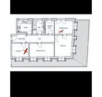 Zwei WG Zimmer frei - 520,00 EUR Kaltmiete, ca.  131,00 m² in Leipzig (PLZ: 04107) Mitte