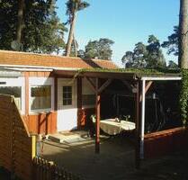 LM Angebot Bungalow Ostsee Campingplatz Pepelow am Salzhaff Hund - Neubukow