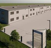 NEUBAU Büro, Halle & Lager für Gewerbe 200 m² - 1.500 m² + Außenlager & Parkfläche | Wismar A20 A14 - Benz