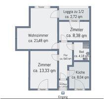 Erdgeschoss Wohnung EG mit Garage in Marßel - Bremen Burglesum