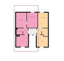 DG links 32,05 m² 1-ZKB - Wohnung in zentraler Lage – Weidenstraße 33, Saarbrücken