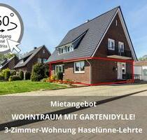 3-Zimmer-Wohnung: WOHNTRAUM MIT GARTENIDYLLE! - Haselünne