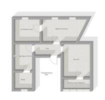 3-Zimmer Wohnung Koblenz - 720,00&nbsp;EUR Kaltmiete, ca.&nbsp; 60,00&nbsp;m&sup2; in Koblenz (PLZ: 56070) Bubenheim