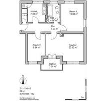 3-Raum Wohnung ZWISCHENMIETE - 1.200,00 EUR Kaltmiete, in Erlangen (PLZ: 91052) Am Anger