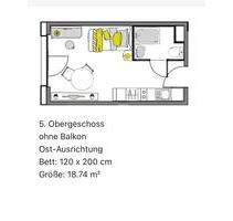Apartment zur Untermiete, mit Möglichkeit zur langfristigen Miete - Ludwigshafen am Rhein Ludwigshafen-Hemshof