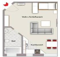 Kapitalanlage - 1 Zimmer Wohnung mit Mietgarantie über 5% Rendite - Sinsheim