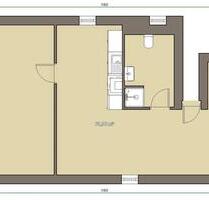 Erstbezug nach Kernsanierung 2-Zimmer-Wohnung - Niederstetten