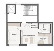 2 Zimmerwohnung in AA–Hofen - 500,00 EUR Kaltmiete, in Aalen (PLZ: 73433) Attenhofen