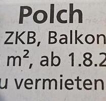 2 ZKB, mit Balkon ab 1.8.25 zu vermieten - Polch