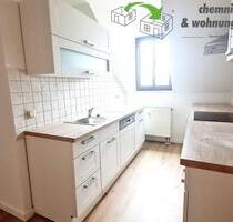 Frisch renovierte 3-Raum-Maisonette-Wohnung mit EBK, 2 Tageslichtbädern, Stellplatz & Abstellraum - Chemnitz Hilbersdorf