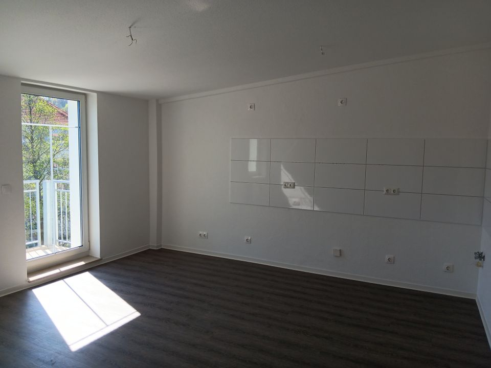 Dachgeschoss 4 Zimmer WE mit 2 Bäder:DuscheWanne+Wohnküche+BalkonAufzug vorhanden! #DD45a - Freital