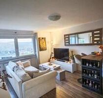 Großartige möblierte 2-Zimmer-Wohnung mit herrlicher Aussicht - Saarburg