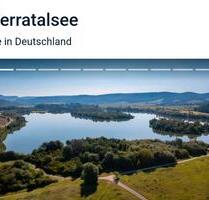 Grundstück mit Tiny Haus am Werratalsee Gartenhaus und Teich - Wildeck
