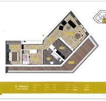 Sonnige 3-Zimmer-Penthouse-Wohnung mit EBK, Dachterrasse - Nagold