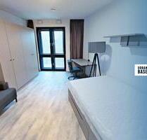 URBAN BASE: Vollmöbliertes Standard-Apartment mit EBK, ALL-IN-MIETE, UVM. in toller Lage am Rheinufer - Düsseldorf Stadtbezirk 3
