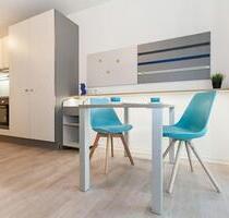 Möbliertes 1-Zimmer-Apartment (23 m²) mit Balkon, nähe HTW Berlin