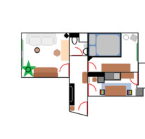 Wohnung Untermiete - 750,00 EUR Kaltmiete, in Kiel (PLZ: 24106) Wik