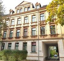2-Raum-Wohnung mit Terrasse in saniertem Gründerzeithaus in Chemnitz-Kassberg