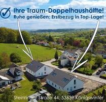 ERSTBEZUG in ländlicher Idylle: Traumhaftes 4-Zimmer-Doppelhaus für ein modernes Landleben! - Königswinter