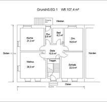 Wohnung zu vermieten, 3 Zi.,Küche Bad,Diele, Flur - Hirschau