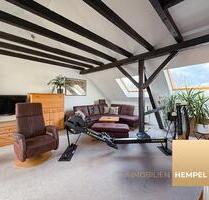 Individuell und zentral - Dachgeschosswohnung mit Loft-feeling und Dachterrasse in Citylage - Duisburg