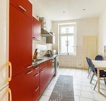 Große möblierte Wohnung in Leipzig Ost – 5 Schlafzimmer